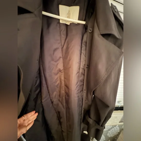 Women’s classic London Fog maxi trench, 14 - Picture 5 of 9